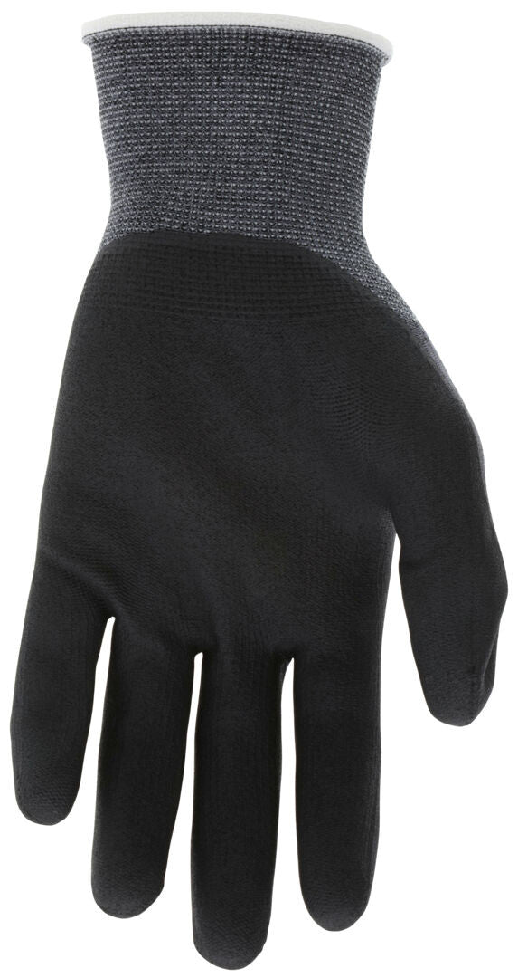 UltraTech Eco Work Gloves, 15-Gauge Recycled Nylon, Micro-Foam Nitrile Coating