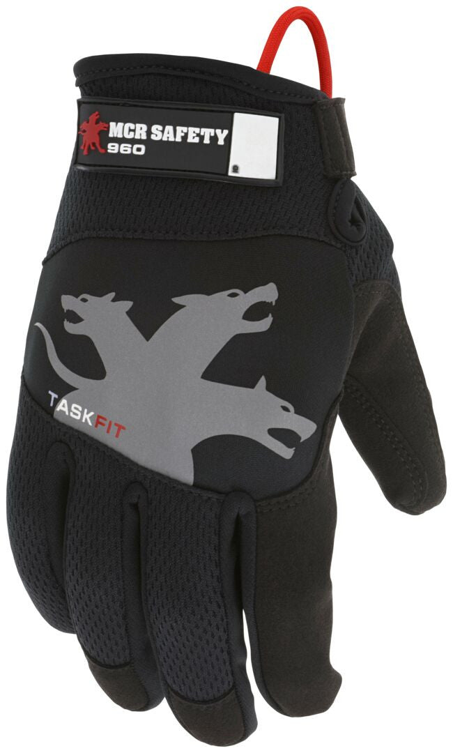 Mechanic Gloves, TaskFit Design, Synthetic Leather Palm, Touchscreen-Compatible