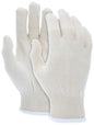 String Knit Work Gloves, 13 Gauge, 100% Cotton, Knit Wrist