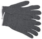 String Knit Work Gloves, 7-Gauge, Cotton/Polyester Blend, Knit Wrist