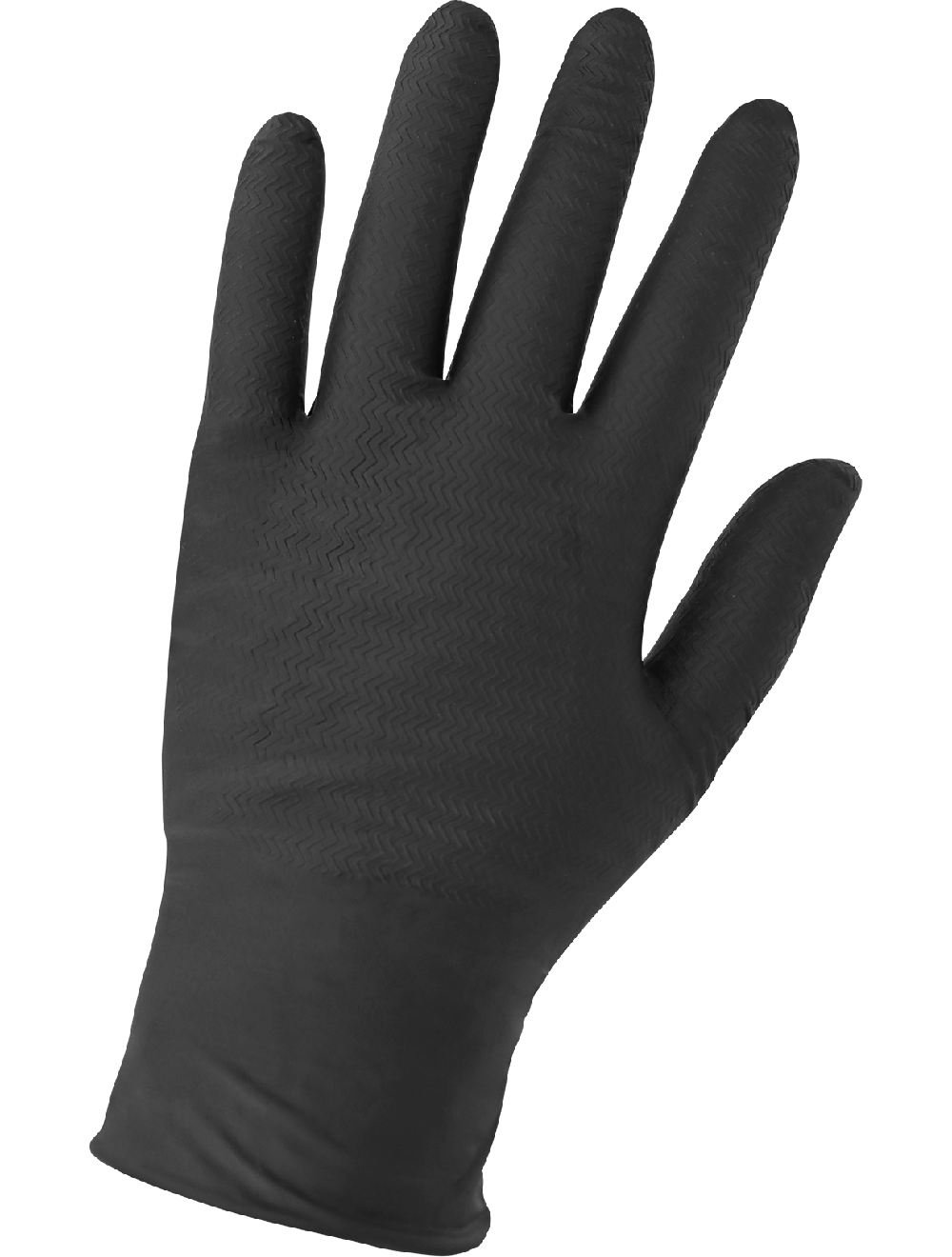 Panther-Guard® - 965BPF - Disposable Gloves - nitrile coating - black