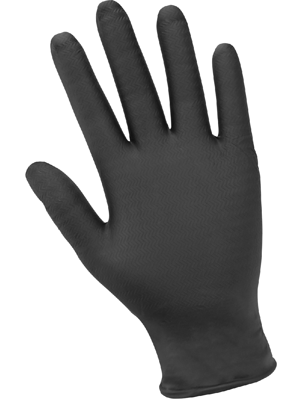 Panther-Guard® - 965BPF - Disposable Gloves - nitrile coating - black
