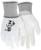 NXG Work Gloves, 13-Gauge Nylon Shell, Polyurethane Palm Coating, Knit Wrist