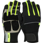 PIP 96652 – Hi-Vis Yeti Thermal Glove with Synthetic Leather Palm and Fleece Lining - Waterproof Insert