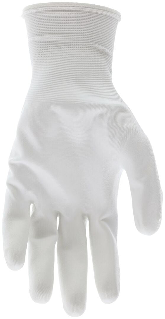 NXG® Work Gloves, 18-Gauge Polyester Shell, Polyurethane Palm Coating