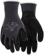 NXG Work Gloves, 13 Gauge Nylon Shell, Sandy Nitrile Foam Coated Palm