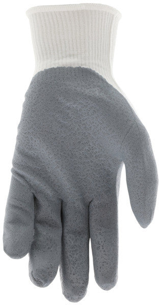 NXG Work Gloves, 15 Gauge Nylon Shell, Air Infused Foam Nitrile Coated Palm