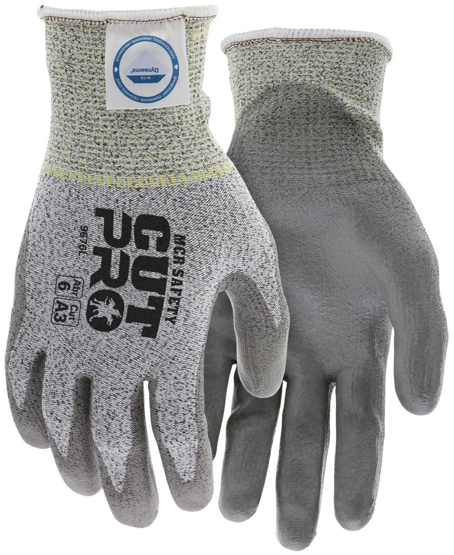 Honey Grip® String Knit Work Gloves, PVC Honeycomb Coating, Knit Wrist
