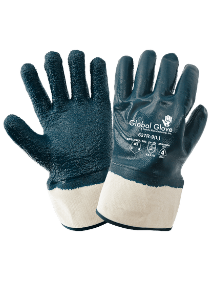 Global Glove - 627R - Chemical Handling Gloves - cut level A3 - tan