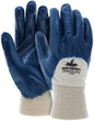 Predalite Nitrile-Coated Work Gloves, Knit Wrist, ActiFresh Lining