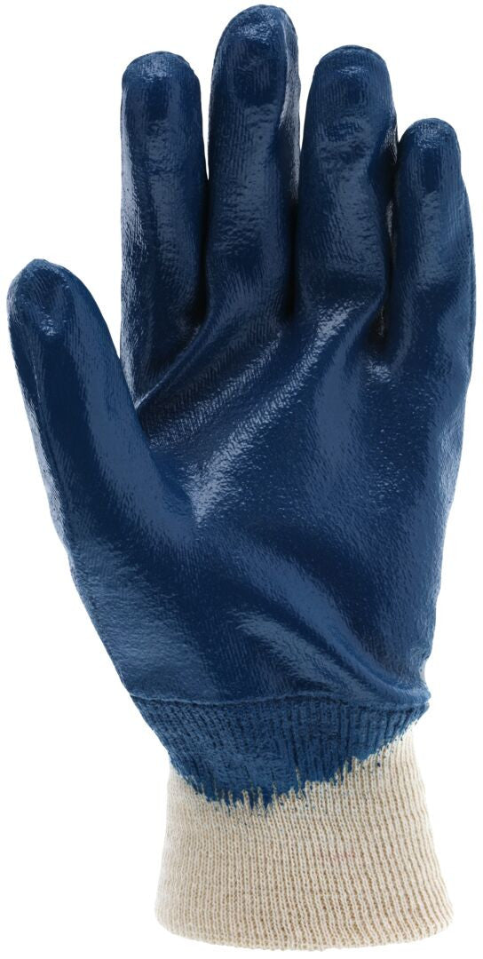 Predalite Nitrile-Coated Work Gloves, Knit Wrist, ActiFresh Lining
