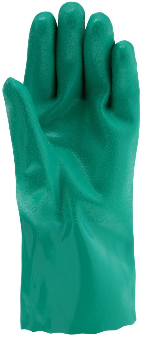 Predaknit Nitrile Coated Work Gloves, Interlock Liner, 12" Gauntlet Cuff