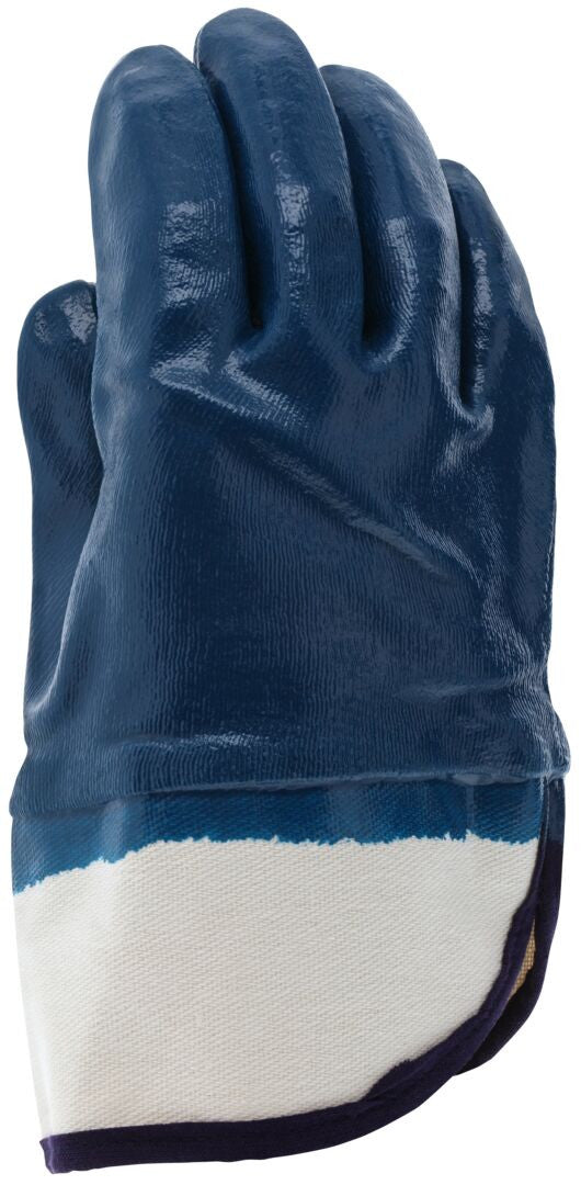 Nitrile Full-Coated Work Gloves, Safety Cuff, Jersey Lined, ActiFresh