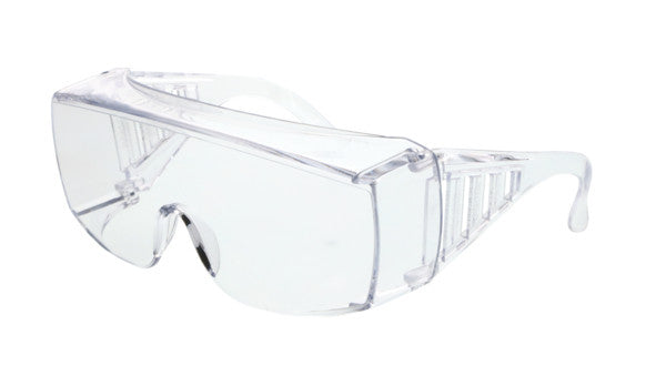 MCR Safety 98 - 98 Series Safety Glasses - Single Lens Design - Spatula Temples - Integral Side Shields - Dielectric Option Contains No Metal Pieces — Sold by Each — manufacturer image 2