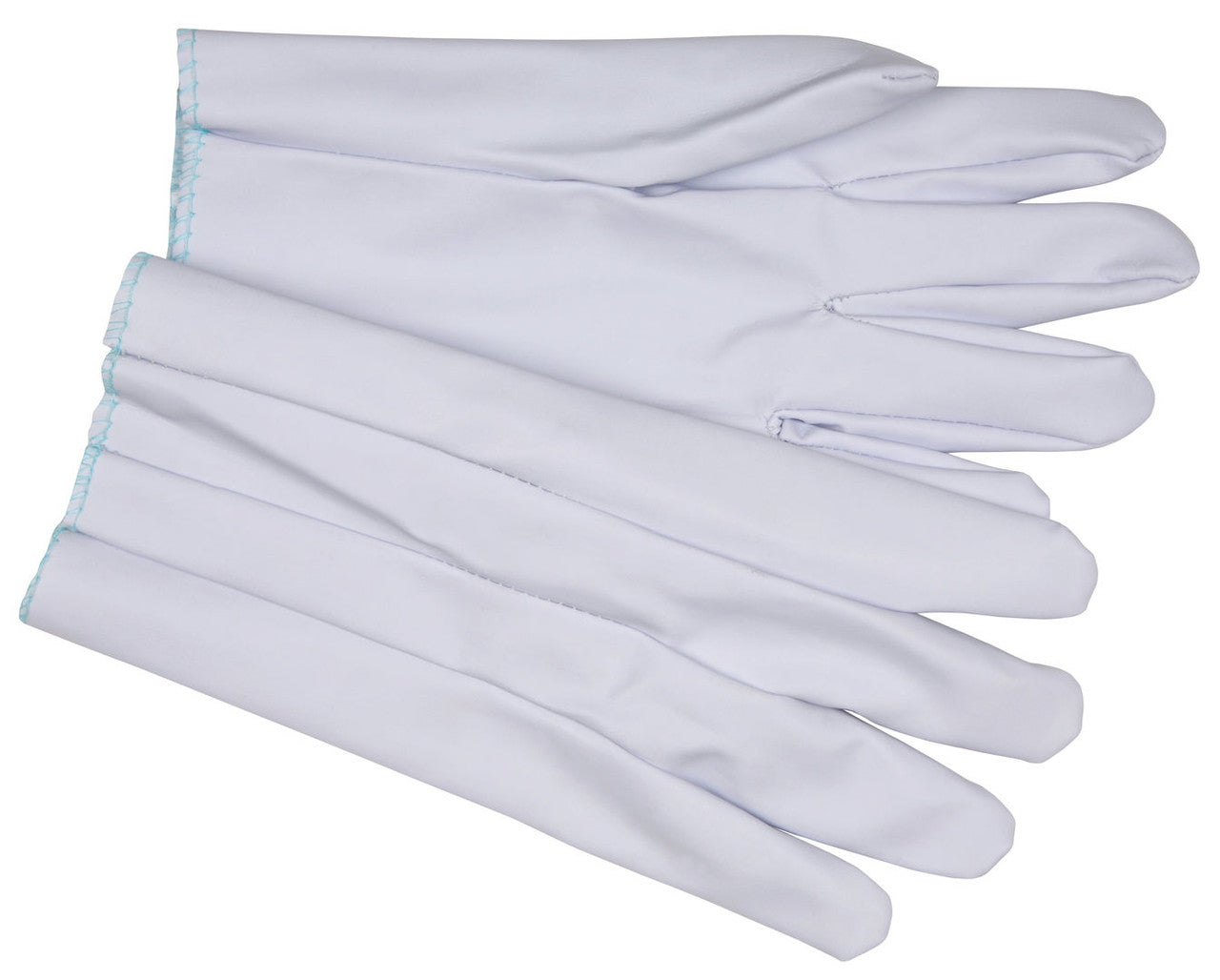Vinyl Laminated Work Gloves, Interlock Lined, Slip-On Open Cuff