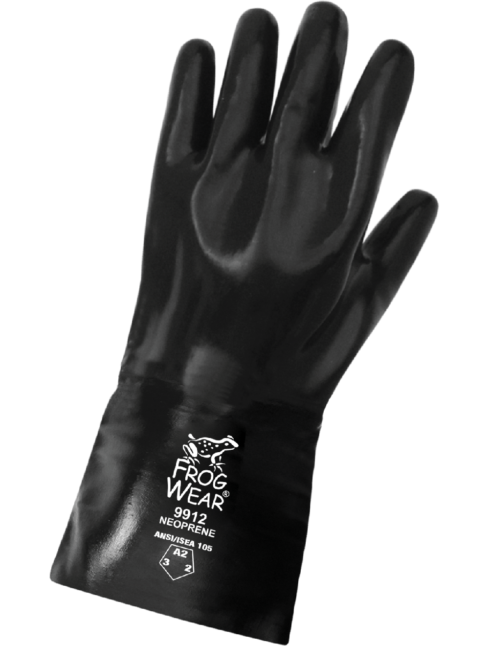 FrogWear® - 9912 - Chemical Handling Gloves - cut level A2 - black