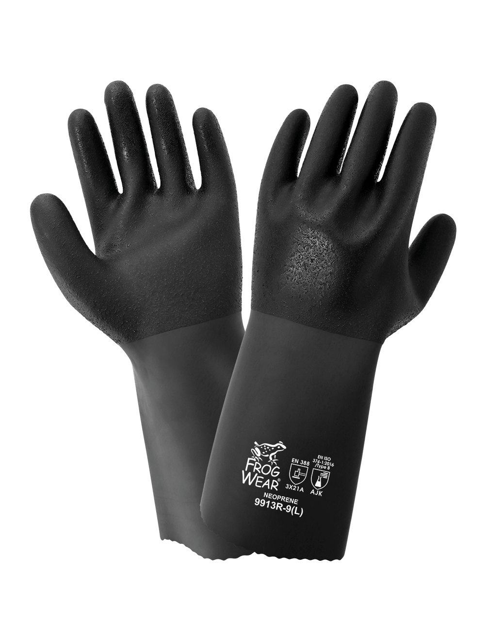 FrogWear® 9913R Chemical Handling Gloves - neoprene