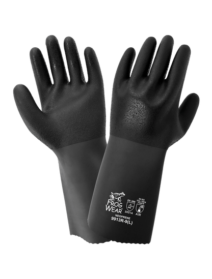 FrogWear® 9913R Chemical Handling Gloves - neoprene