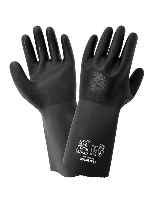 FrogWear® 9913R Chemical Handling Gloves - neoprene