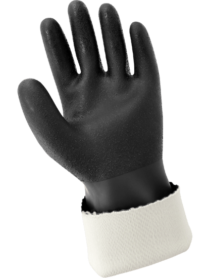 FrogWear® - 9913R - Chemical Handling Gloves - neoprene coating - black