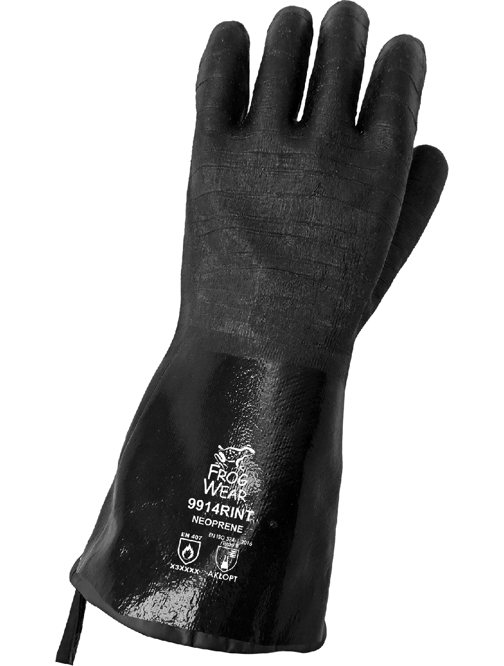 FrogWear® 9914RINT Chemical Handling Gloves - cut level A3 - tan