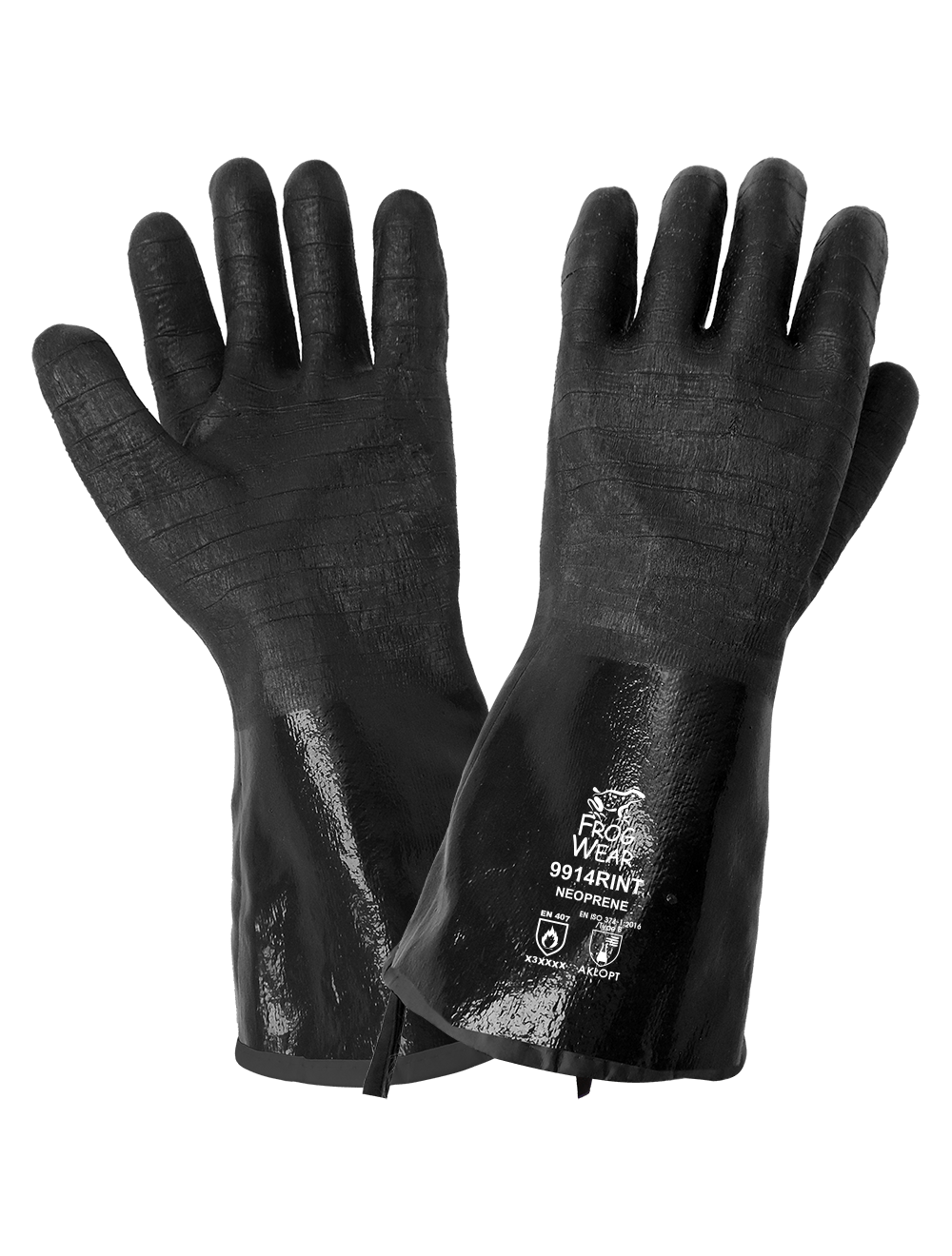 FrogWear® - 9914RINT - Chemical Handling Mittens - cut level A3 - black