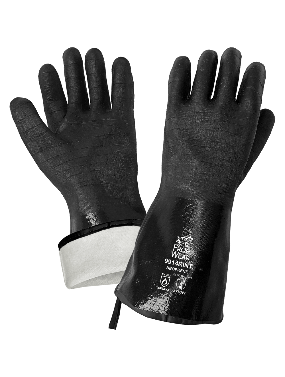 FrogWear® - 9914RINT - Chemical Handling Mittens - cut level A3 - black