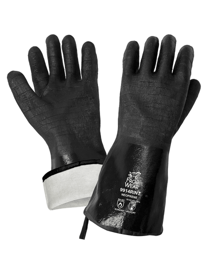 FrogWear® - 9914RINT - Chemical Handling Mittens - cut level A3 - black