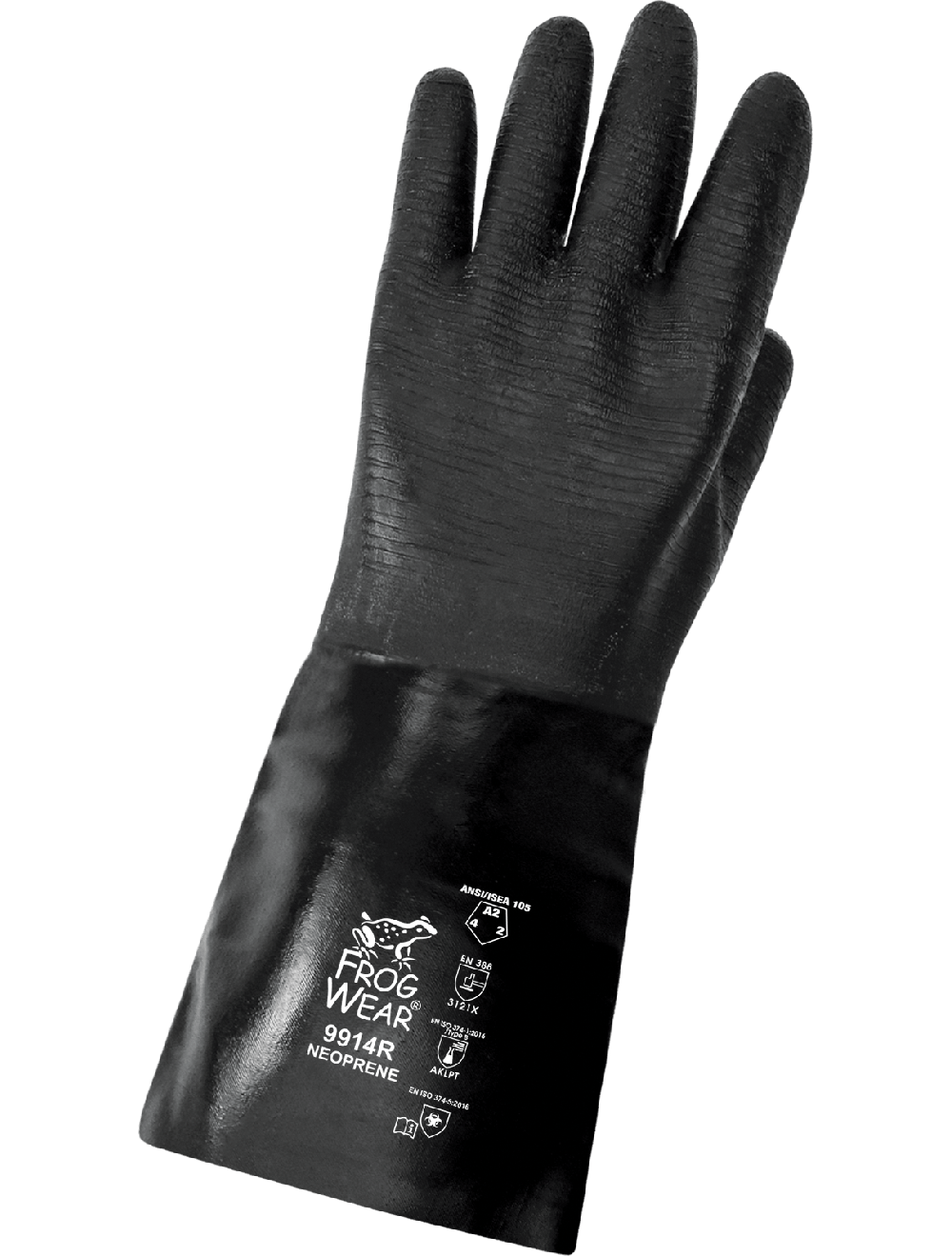 FrogWear® 9914R Chemical Handling Gloves - cut level A2