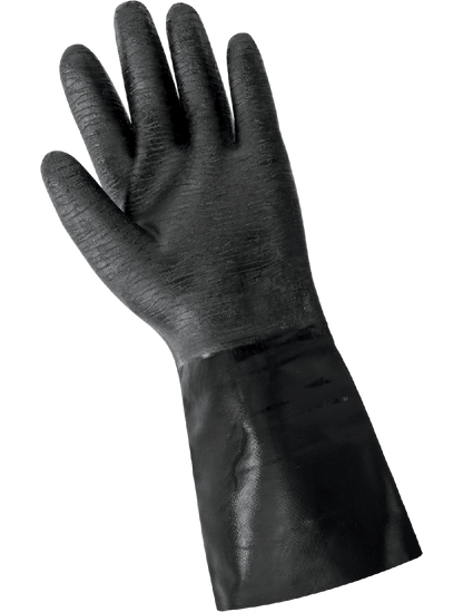 FrogWear® - 9914R - Chemical Handling Gloves - cut level A2 - black