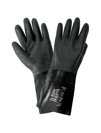FrogWear® - 9914R - Chemical Handling Gloves - cut level A2 - black
