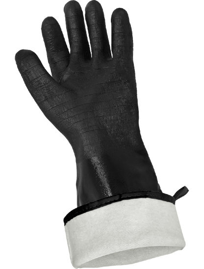 FrogWear® Premium Neoprene Rough Etched 18-Inch Insulated Heat Resistant Food/Chemical Handling Gloves - 9918RINT