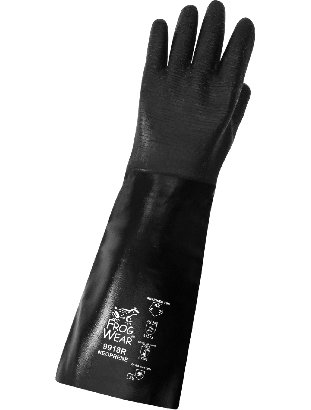 FrogWear® 9918R Chemical Handling Gloves - cut level A2