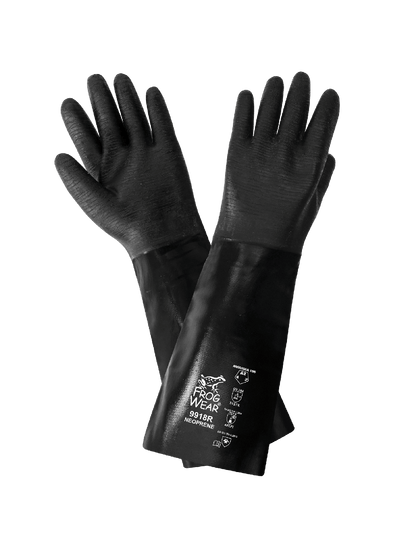 FrogWear® - 9918R - Chemical Handling Gloves - cut level A2 - black