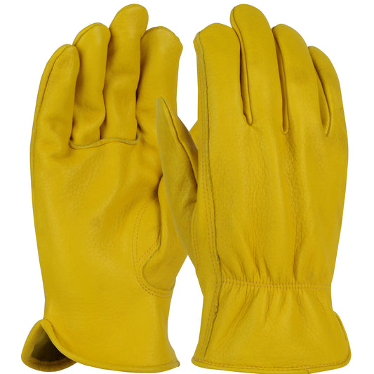 PIP® Regular Grade Top Grain Deerskin Leather Drivers Glove - Keystone Thumb