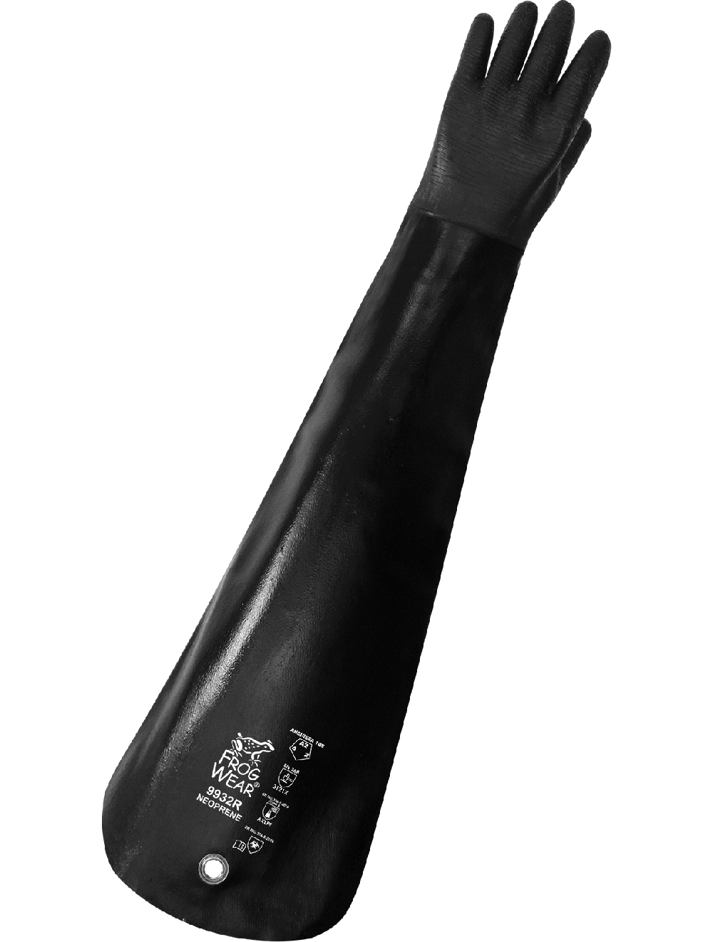 FrogWear® 9932R Chemical Handling Gloves - cut level A2