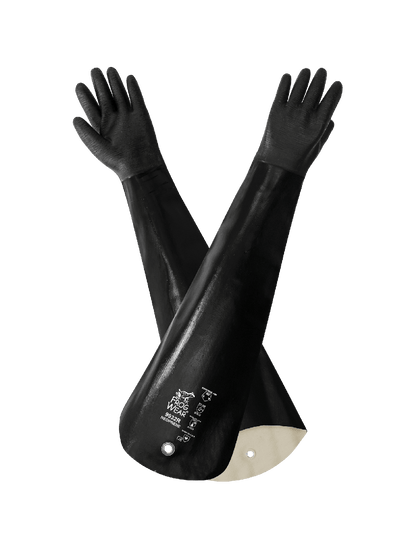 FrogWear® - 9932R - Chemical Handling Gloves - cut level A2 - black