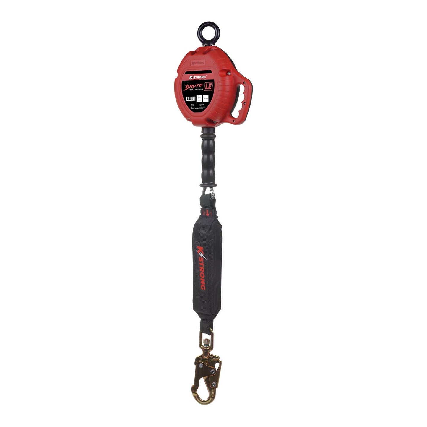 KStrong® BRUTE™ LE 18 ft. Cable Leading Edge SRL with Swivel Snap Hook. Includes Installation Carabiner and Tagline (ANSI)