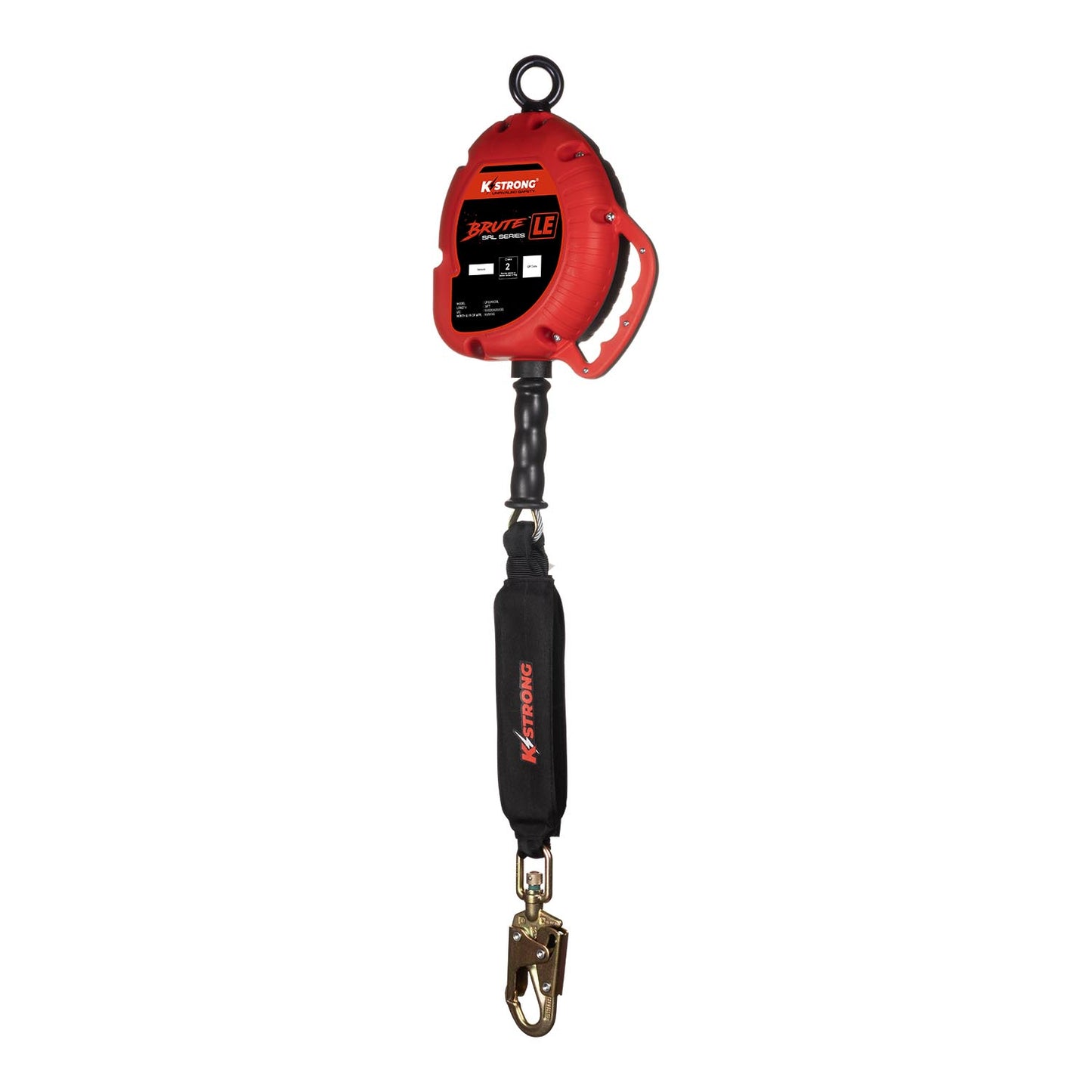 KStrong® BRUTE™ LE 30 ft. Cable Leading Edge SRL with Swivel Snap Hook. Includes Installation Carabiner and Tagline (ANSI)
