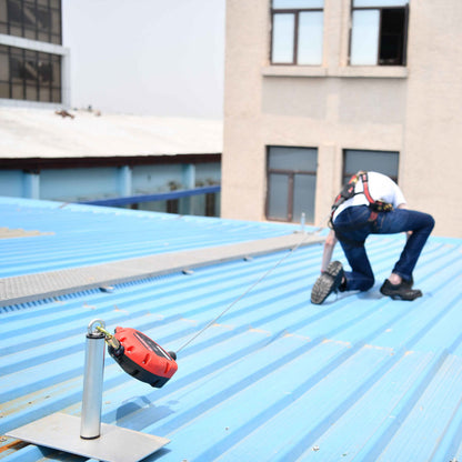 KStrong® BRUTE™ LE 25 ft. Cable Leading Edge SRL with Swivel Snap Hook. Includes Installation Carabiner and Tagline (ANSI)