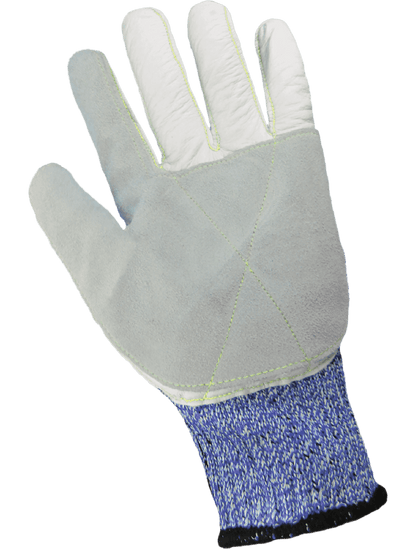 Samurai Glove® - CR900LF - Leather Palm Gloves - cut level A6 - red