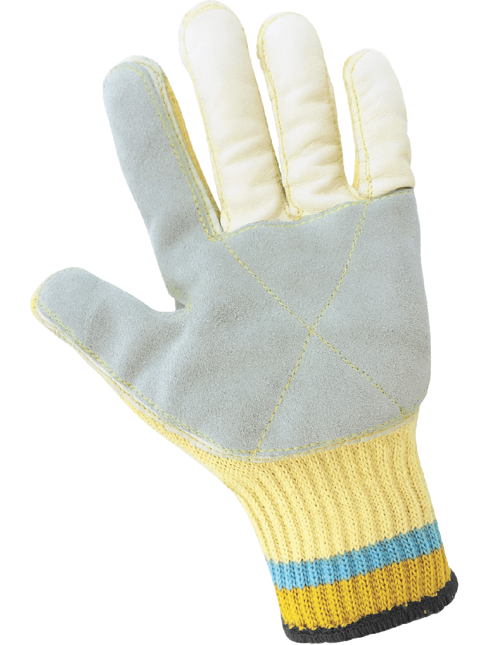 Samurai Glove® - K300LF - Leather Palm Gloves - cut level A6 - yellow