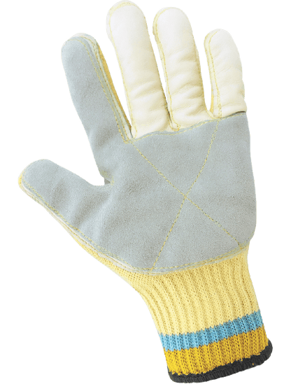Samurai Glove® - K300LF - Leather Palm Gloves - cut level A6 - yellow