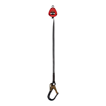 KStrong® BRUTE™ 9 ft. SRL with Hi-Abrasion Resistant Webbing, Aluminum Rebar Hook and Dorsal Connector (ANSI)