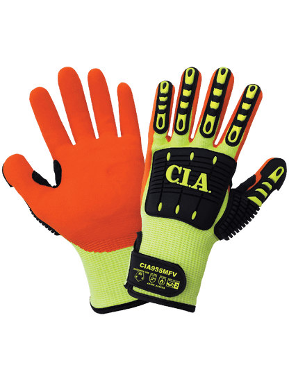 Vise Gripster® C.I.A. - CIA995MFV - Multi-Hazard Gloves - cut level A5 - green