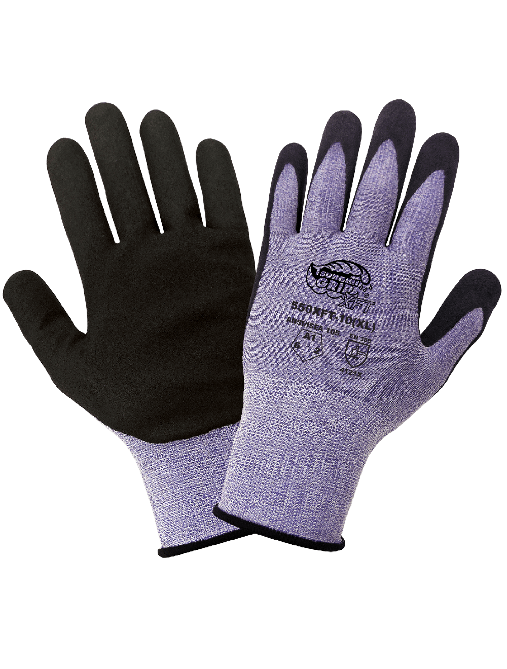 Tsunami Grip® - 550XFT-VP - Gloves - cut level A1 - red