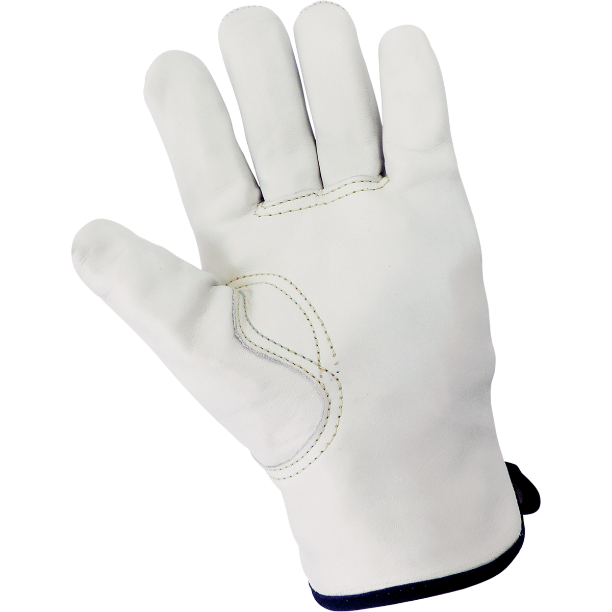 Global Glove Cut and Hypodermic Needle Resistant Cowhide Leather Gloves with Alycore and Aramid Fiber - view 13