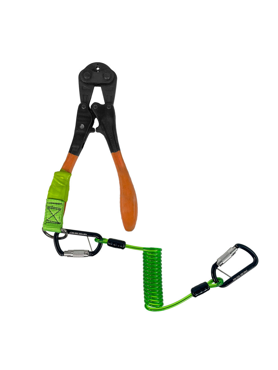 Frontline TLC05 ToolGrip™ Coil Tool Tether 5 lbs with Double Self-locking Aluminum Carabiner