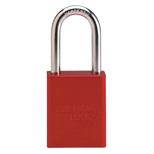 American Lock® 1100 Series Anodized Aluminum Safety Padlock