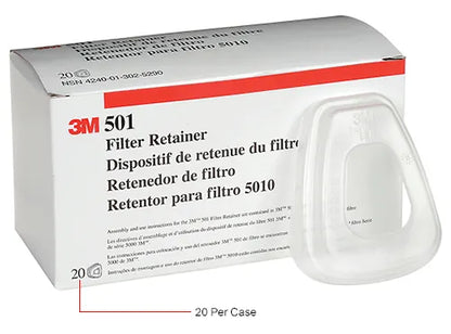 3M™ Filter Retainer 501, 20EA/BX